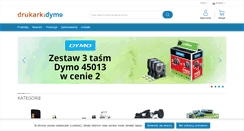 Desktop Screenshot of drukarkidymo.com.pl